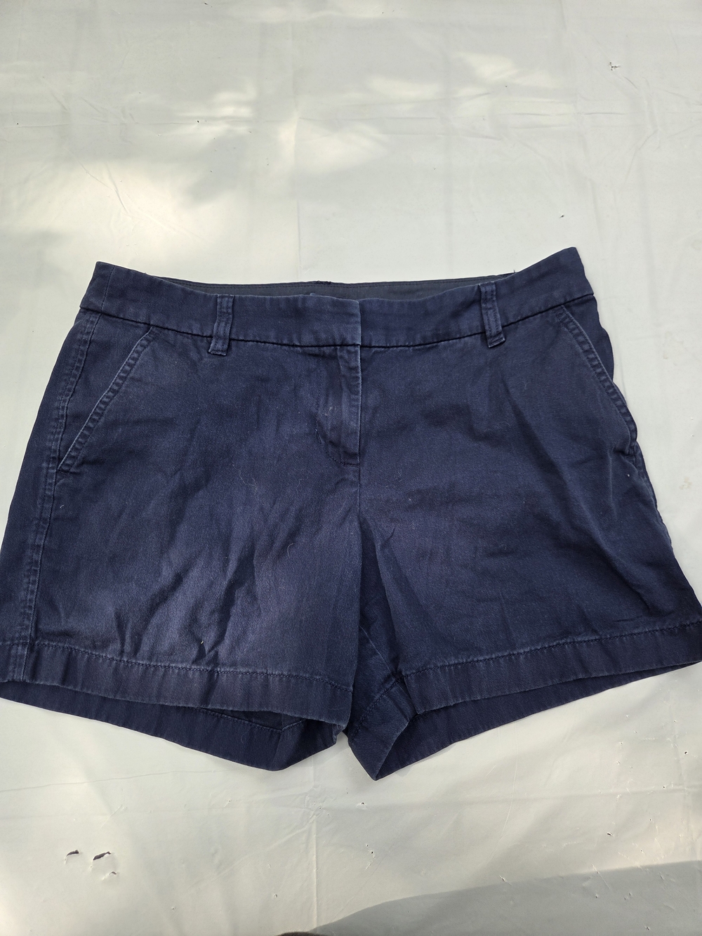 J. Crew Navy Cotton Chino Shorts